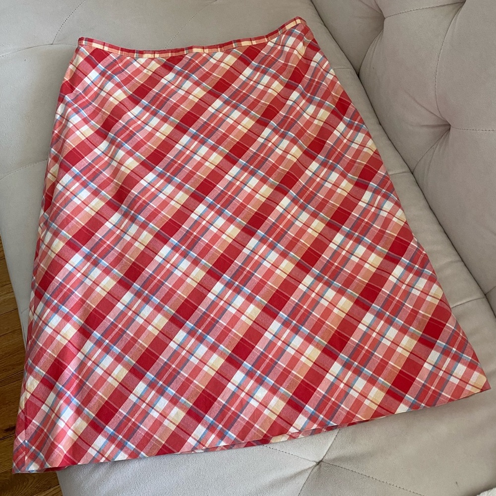 Plaid Skirt Brooks Brothers